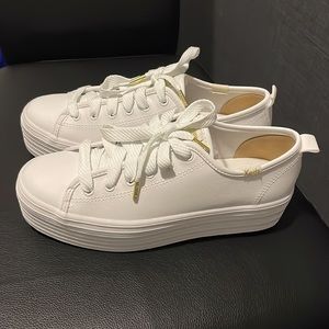 Keds triple up leather - NWOT!
